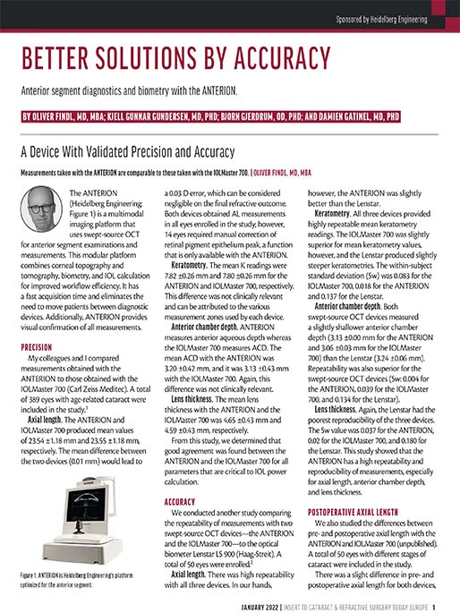 Better Solutions by Accuracy